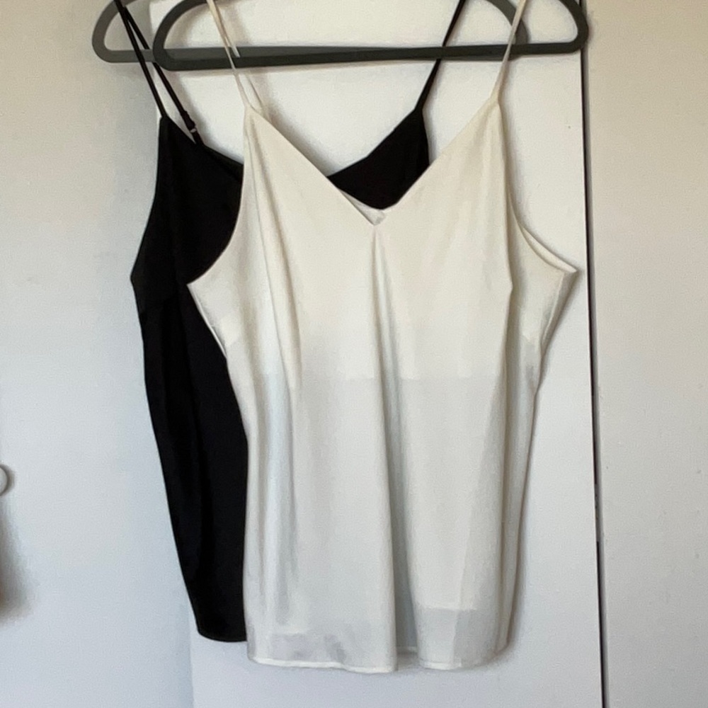 Silky Camisole Tops- set of 2